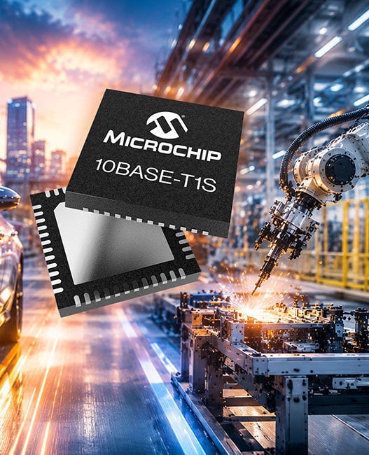 Microchip expands Single Pair Ethernet portfolio