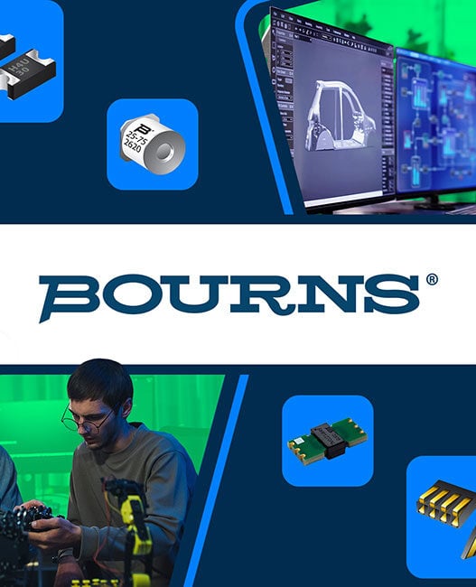 Mouser offers engineers the latest in power solutions from Bourns