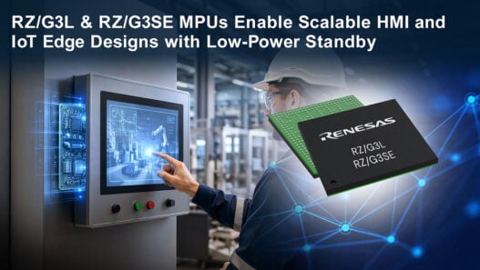 Renesas launches 64-bit MPUs for advanced HMI and IoT Edge systems