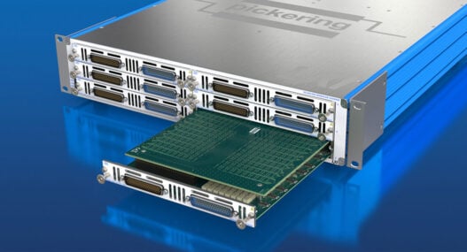 Scalable high-density 2A LXI matrix for changing test requirements