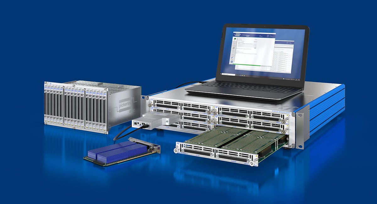 Scalable signal switching for semiconductor test at Microelectronics UK
