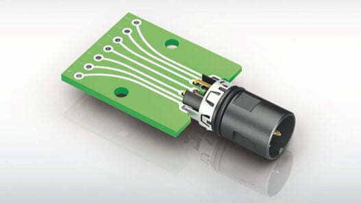 binder expands the M12 portfolio with angled PCB connectors