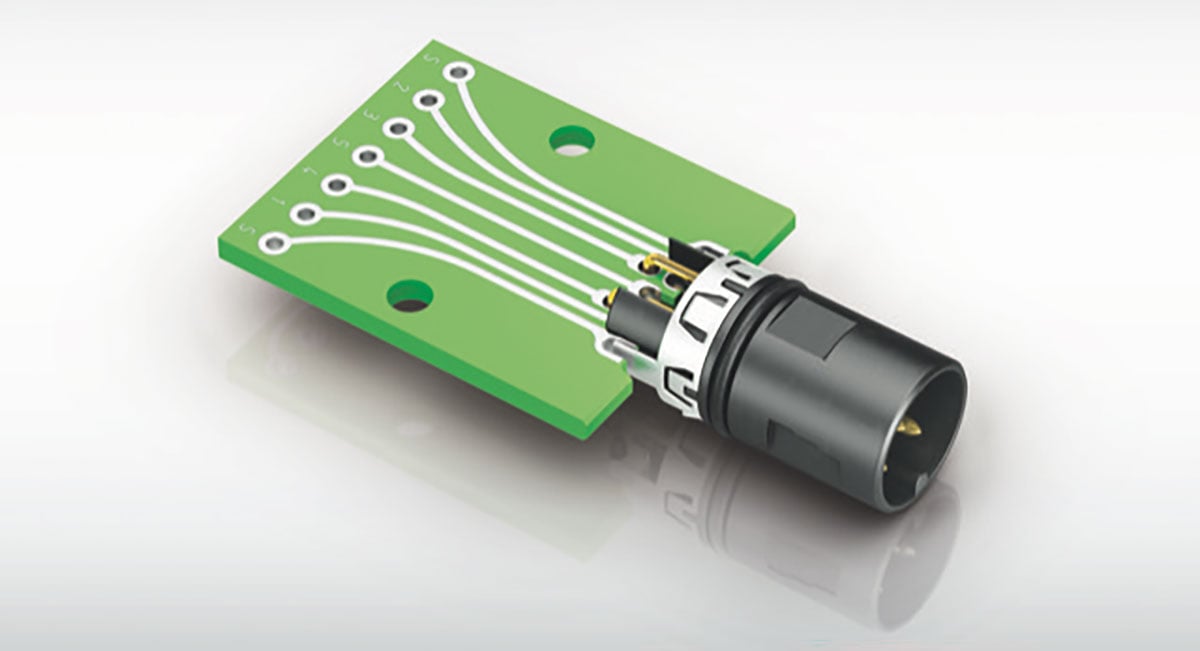 binder expands the M12 portfolio with angled PCB connectors