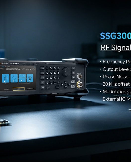SIGLENT introduces SSG3000X Plus Series RF signal generators