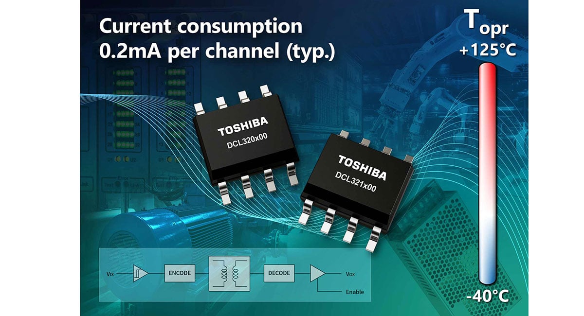 Toshiba launches dual-channel digital isolators for industrial equipment