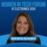 WE United's CEO to open Women in Tech Forum at electronica 2026