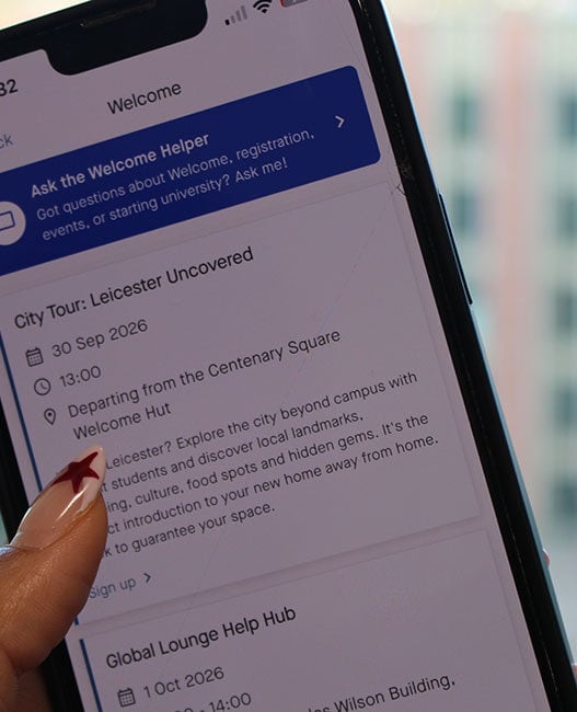 Leicester launches AI student helper