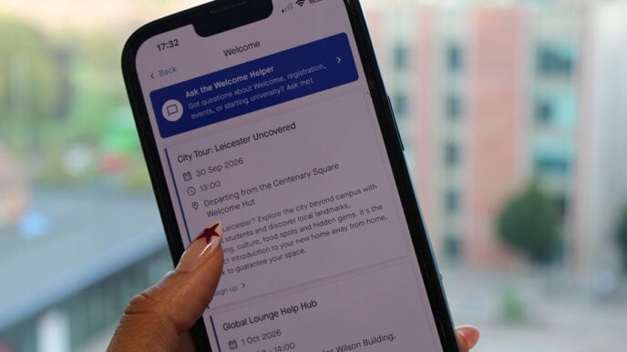 Leicester launches AI student helper