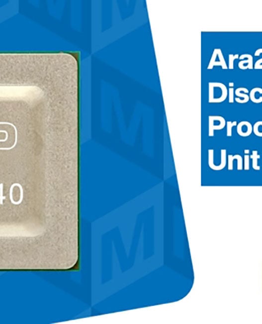 Mouser shipping Ara240 Discrete NPU for AI, Edge, and robotics