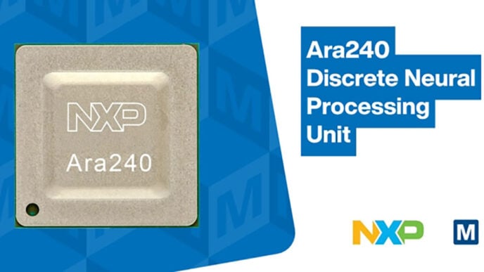 Mouser shipping Ara240 Discrete NPU for AI, Edge, and robotics