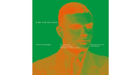 Pet Shop Boys' 'A man from the future' album cover artwork of Alan Turing by Mark Farrow